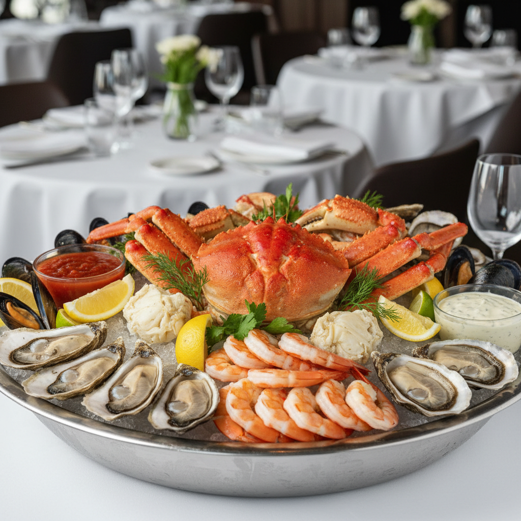 Plateau de fruits de mer L’exotique