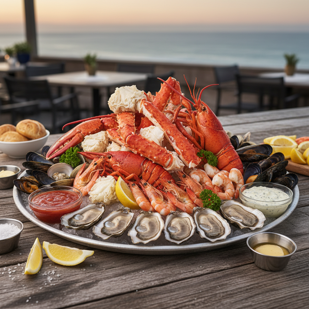 Plateau de fruits de mer Le parfait