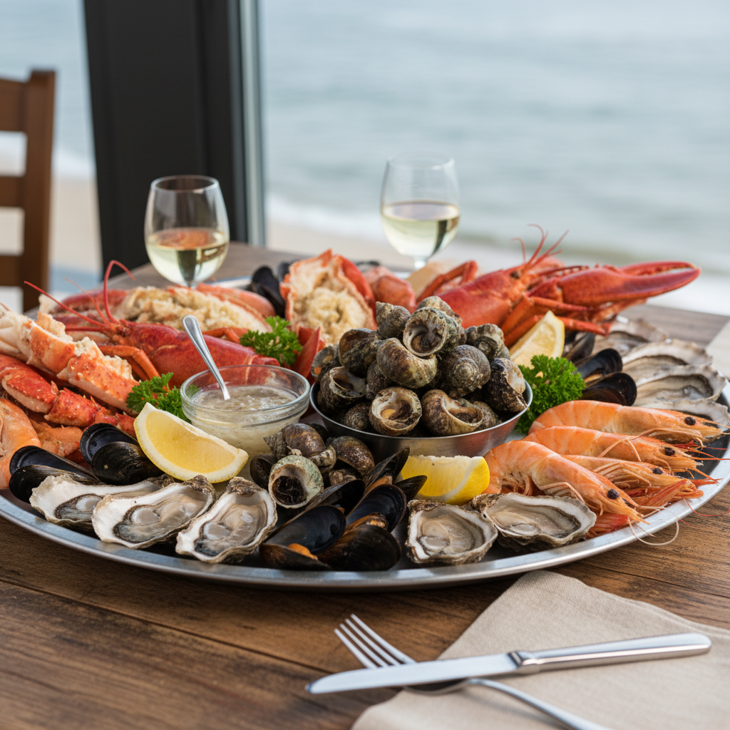 Plateau de fruits de mer Le pirate